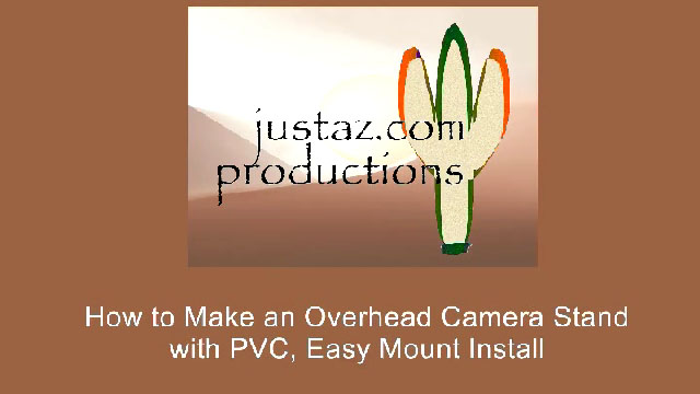 Camera Stand Watch the video on YouTube